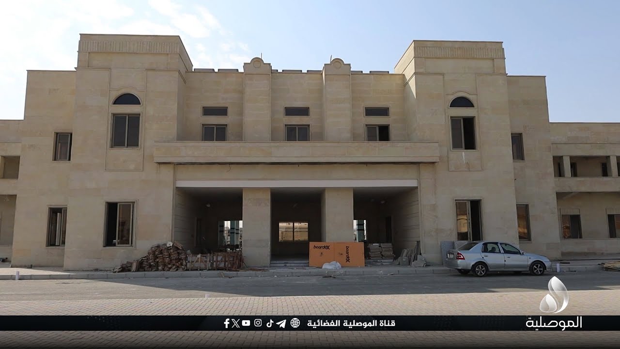 دائرة الإعمار الهندسي: نسبة الإنجاز في مشروع محطة قطار الموصل بلغت 90%