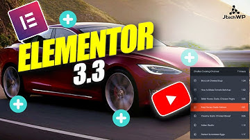 Elementor 3.3 New features : Image Hotspot and Youtube Playlist