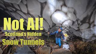 Proving the Trolls Wrong: Exploring Real Snow Tunnels in Scotland (In JULY!) @ScotlandsMountains