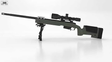 Remington M40A5 3D model by 3DModels.org