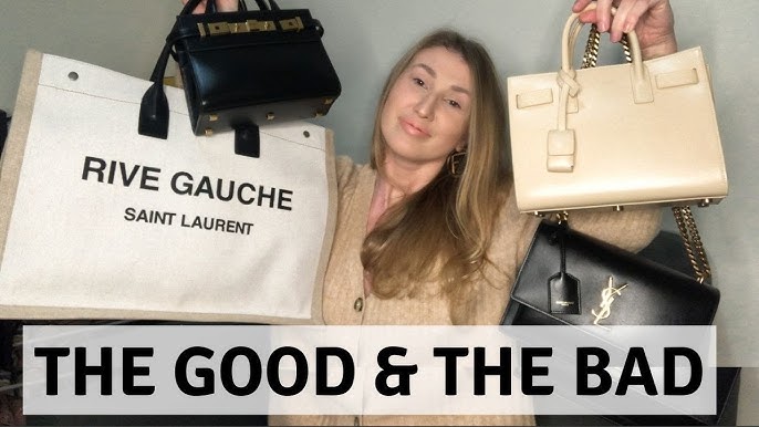 Saint Laurent Rive Gauche Tote Review · Glambytes