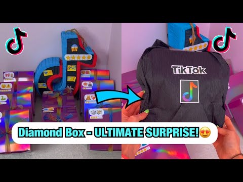 Tiktok Mystery Diamond Boxes - Ultimate Surprise!! Shorts