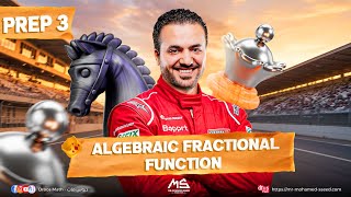 Algebraic fractional function prep 3 Algebra