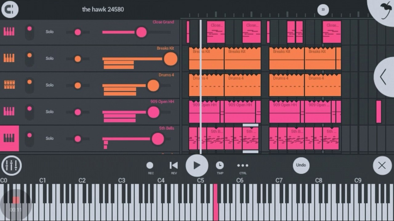 the hawk 24580 | made with FL Studio Mobile 3 - YouTube