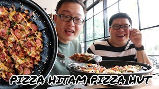 Pizza Hitam Terbaru Pizza Hut, Black Meat Monsta -