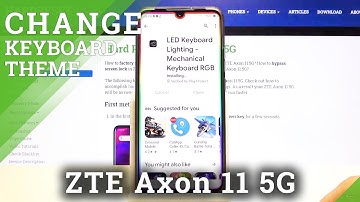 Download LED Keyobard on ZTE Axon 11 Pro 5G - New Theme