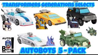 Transformers Legacy United Generations Selects Autobots 5-Pack Extremely Detailed 4K video review