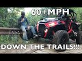 60+ MPH Down North Missaukee Trails In Polaris RZR Turbo S