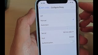 Learn how you can configure proxy to connect wifi on iphone 11 pro.
ios 13. follow us twitter: http://bit.ly/10glst1 like facebook:
http://on.fb....