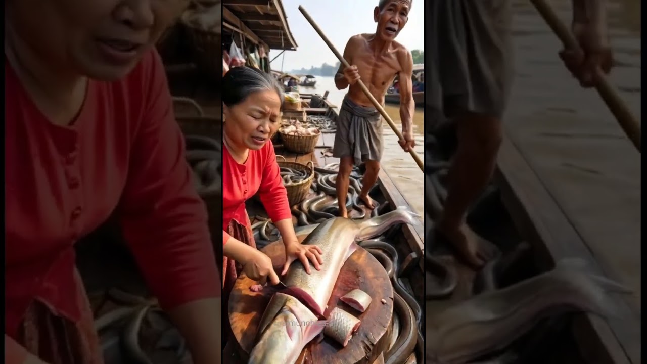 Рынок «Жизнь на реке» — традиционная рыбалка и повседневные развлечения.