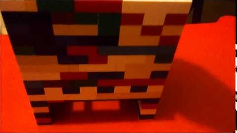 Gaming Rules Boardgames - Dice Tower Built by Wife and Son out of Lego