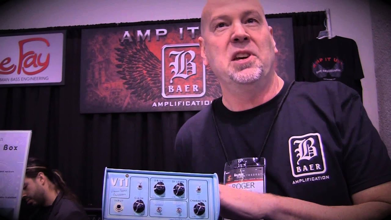 vチューバー 顔バレ NAMM 2015 Baer Amps Roger Baer