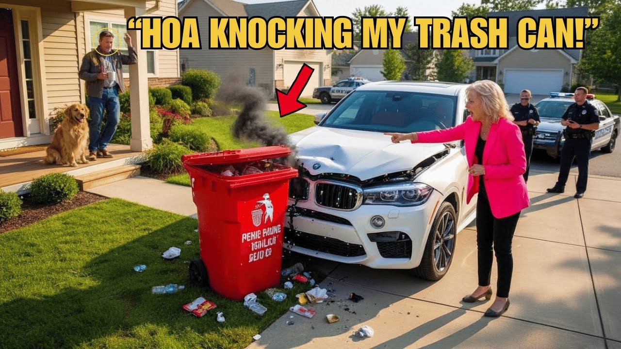 HOA Karen Kept Knocking Over My Trash Can — So I Installed One She Didn’t See Coming