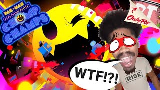 Pac-Man Mega Tunnel Battle Chomp Champs | WTF Is This Game ft. @troiShady (Live)