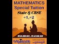 +2 Tuition Mathematics @ punalur
