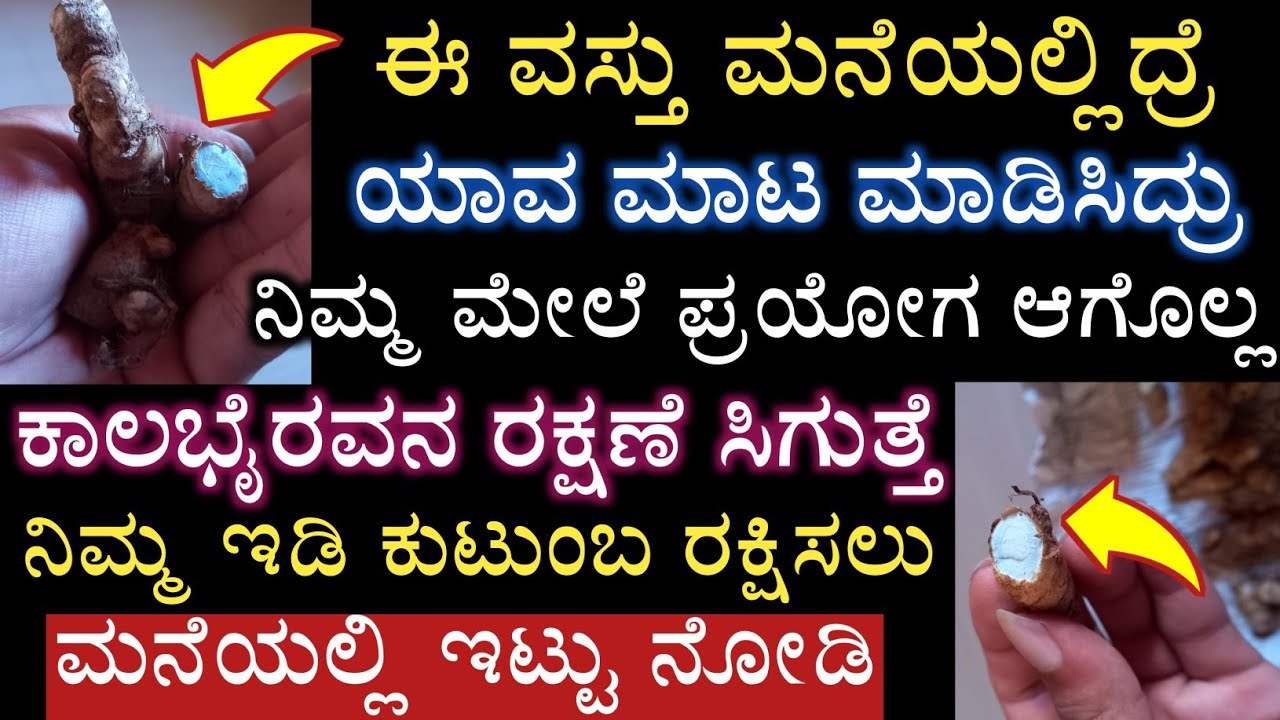 ಈ ಒಂದು ವಸ್ತು ನಿಮ್ಮ ಮನೆಯಲ್ಲಿದ್ರೆ ದುಷ್ಟ ಶಕ್ತಿಗಳ ಕೆಲಸ ನಡೆಯೋದಿಲ್ಲ ಕಾಲಭೈರವನ ರಕ್ಷಣೆ ಮನೆಗೆ ಸಿಗುತ್ತೆ