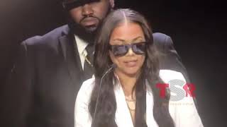 Lauren London gives a very heartfelt speech tribute to the love of her life NipseyHussle!