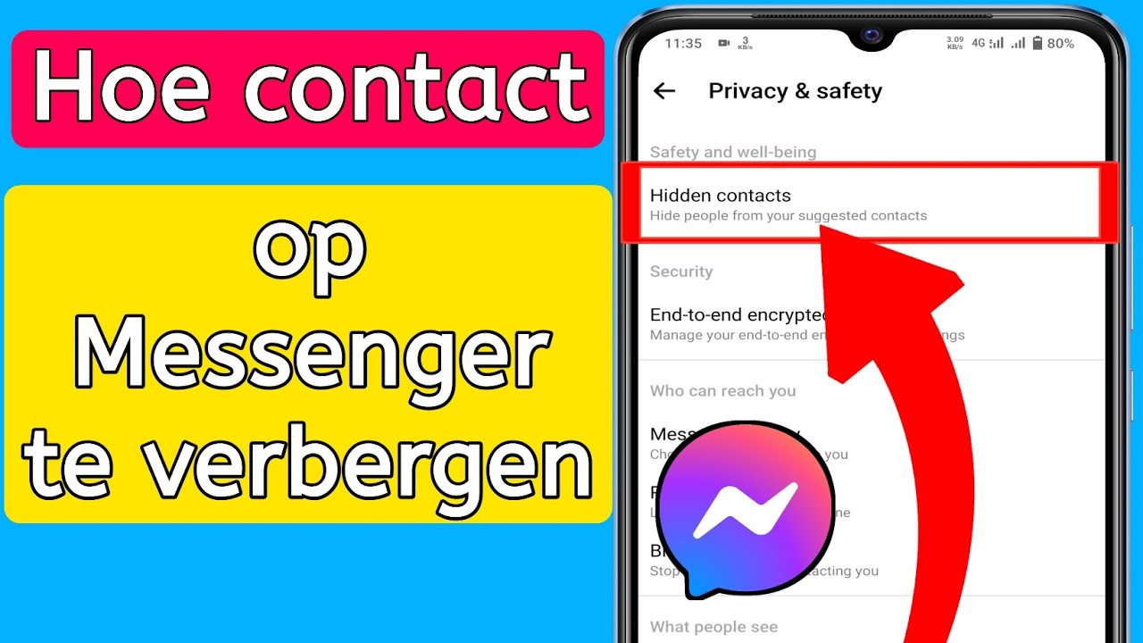 Hoe verborgen contact op Messenger te verbergen (2023) | Verberg