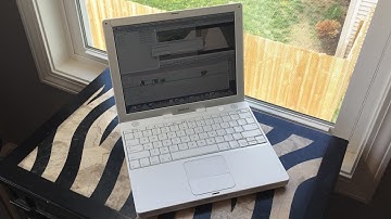 Attempt at Editing 1080p Video on the iBook G4