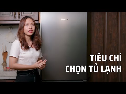 Chia sẻ những tiêu chí khi chọn tủ lạnh