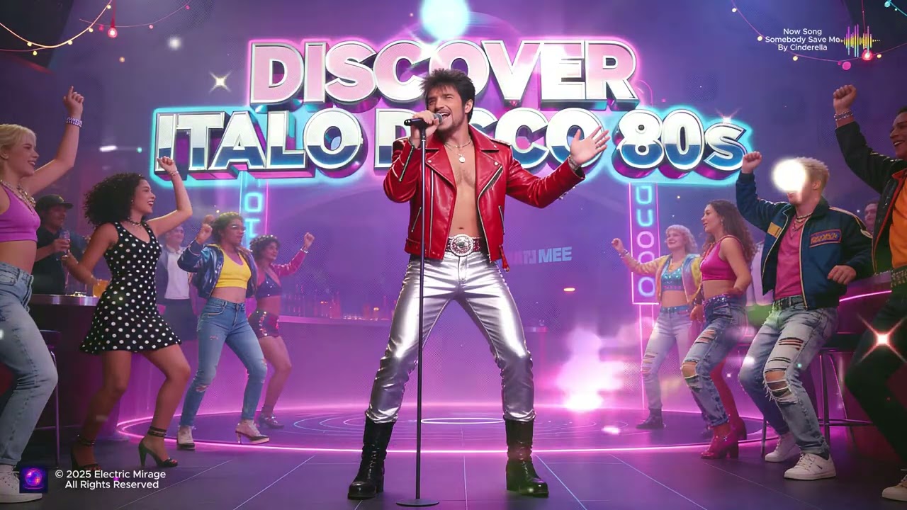 Cinderella in 80s Italo-Disco Style | Somebody Save Me Cover