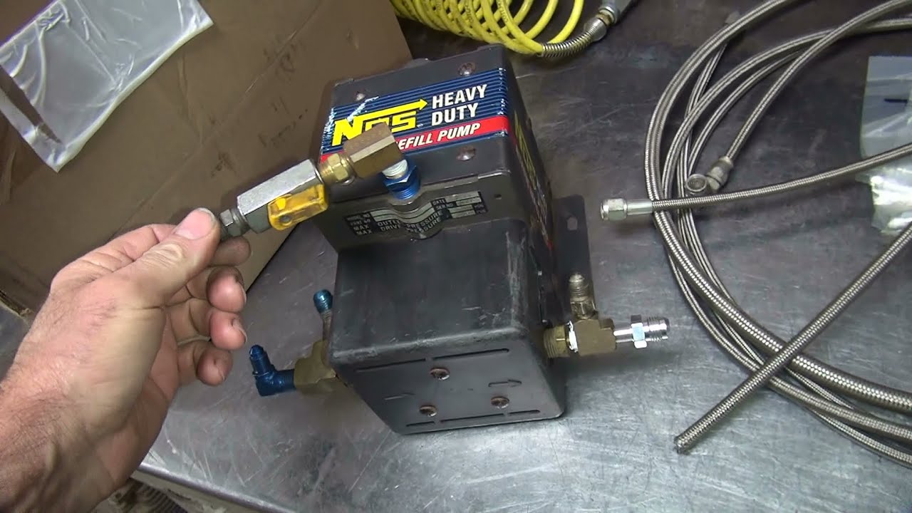101 bad ebay nitrous oxide transfer pump rebuild nos drag race scta