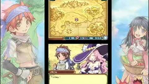 Rune Factory 2: A Fantasy Harvest Moon (DS) - Gameplay Trailer
