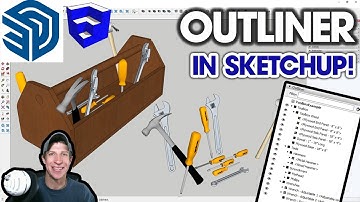 How to Use the OUTLINER in SketchUp! (Everyone Needs This!)