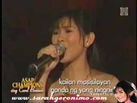 Sarah Geronimo - Langit Na Bituin