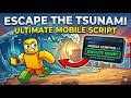 FREE Escape Tsunami Brainrot Script iOS &amp; Android - No Key, Dupe, Autofarm, Infinitys Dupe!