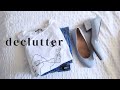 decluttering my closet for summer: shoes, clothes, purses, activewear & a mini closet tour