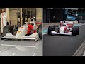 Sebastian Vettel driving Senna’s Mclaren MP4/8 at Silverstone | Track Footage