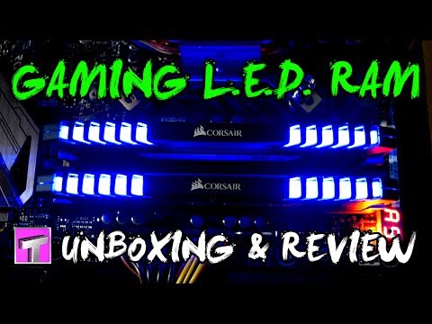 Corsair Vengeance LED RAM - A Which Glows ( 32GB | DDR4 ) - YouTube