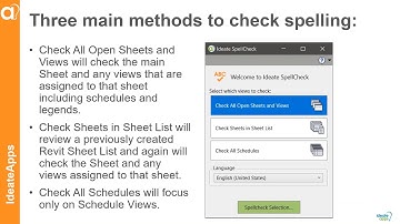 Learn the simple ABCs of Ideate SpellCheck within IdeateApps