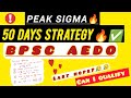 🔥CONQUER "BPSC AEDO" LIKE THIS ✅ | BPSC AEDO CUTOFF ? | BPSC AEDO 50 DAYS STRATEGY
