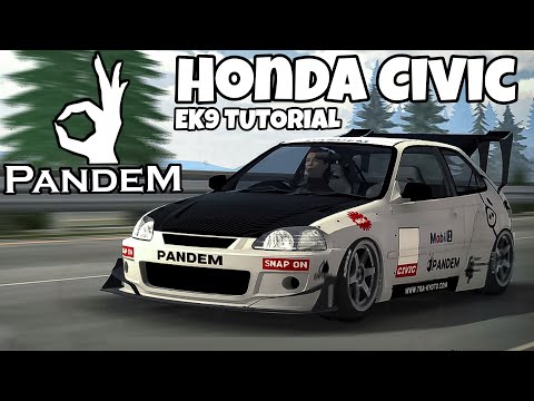 Pandem Honda Civic EK9 Design | Car Parking Multiplayer
