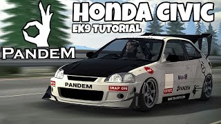 Pandem Honda Civic EK9 Design | Car Parking Multiplayer