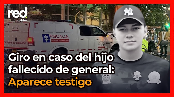 Revelador testimonio en el caso de Juan Felipe Rincón, hijo de un general de la Policía en Colombia