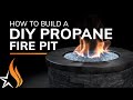 Fire Pit Table With Propane Tank Inside