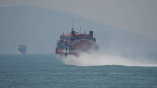 M/V SAO JORGE 銀星 (Boeing Jetfoil 929-100-006) 41 knots sailing