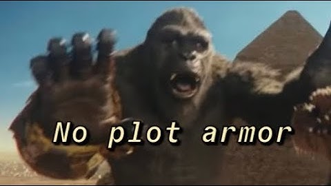 If Kong didn’t have plot armor in Godzilla x Kong: The New Empire