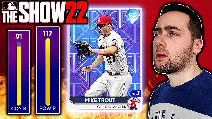 I USED MIKE TROUT FOR THE FIRST TIME IN MLB THE SH...