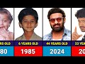 Prabhas  transformation from 1 to 44 years old