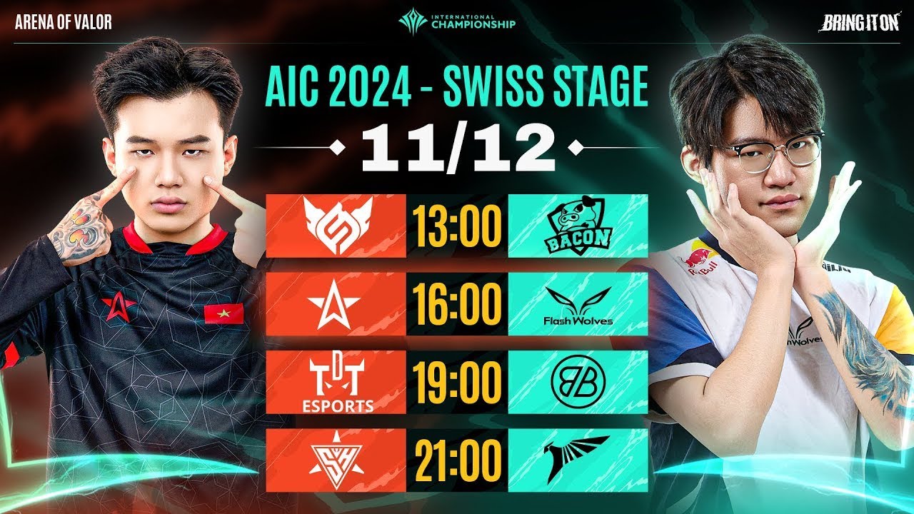 Flash Wolves Woby ONE STAR ESPORTS vs FLASH WOLVES | SWISS STAGE - AIC 2024 | NGÀY 11/12 ...