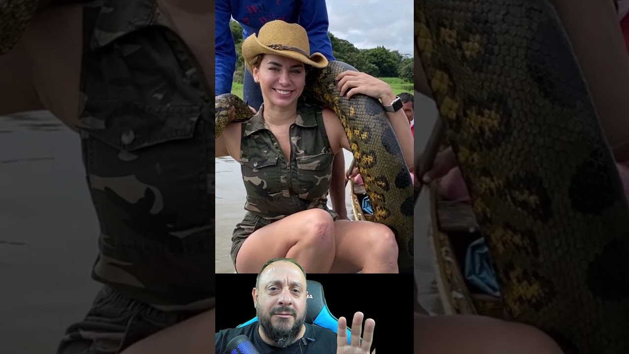 Anaconda gigante e a vida real dos ribeirinhos