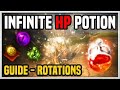 BDO INFINITE HP POTION GUIDE and ROTATIONS- Blood Wolves, Ronoros and Sherekhan -Black Desert Online