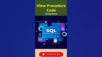 View Procedure Code in SQL | Technical Session #shorts #shortvideo #youtubeshorts #viral