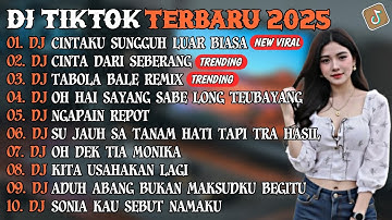DJ TIKTOK TERBARU 2025 | DJ CINTAKU SUNGGUH LUAR BIASA🎵DJ CINTA DARI SEBERANG🎵| FULL ALBUM
