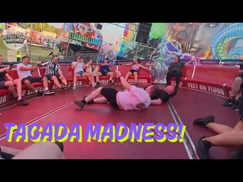 CRAZY! 🤯 Enthusiast's Takeover Keith Turner's Tagada (Onride) - The Hoppings Newcastle June 2025!