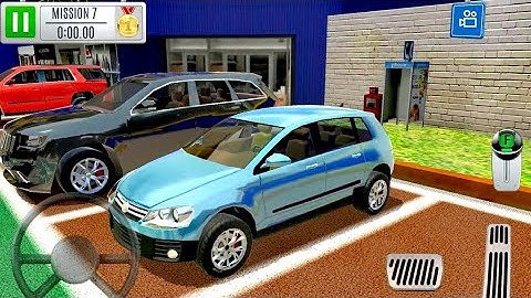 Multi Level 7 Car Parking Sim: Turbo Car Modified #2 - Android Gameplay